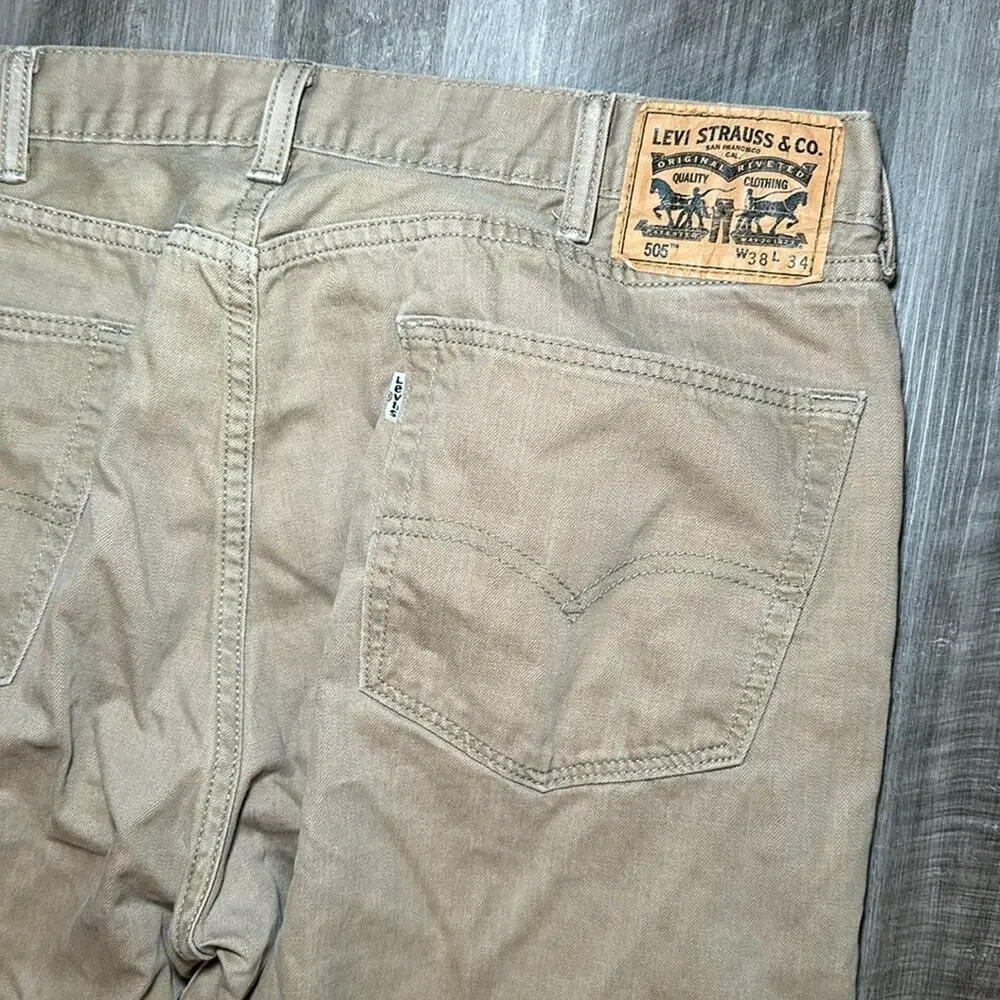 Levi’s 505 Straight Fit Jeans - 38